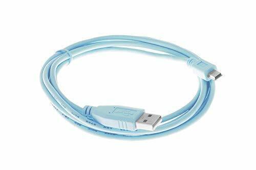 USB 2.0 Console Cable for Cisco A-Male to Mini-B Cord - 6 Feet (1.8 meters)