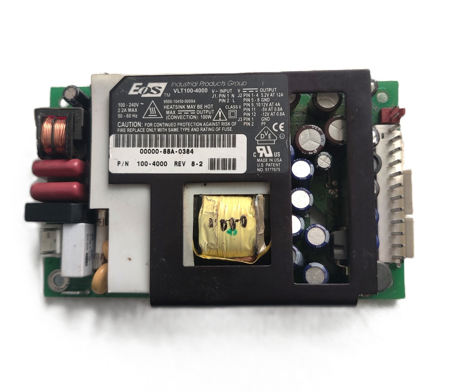 EOS VLT100-4000 Power Supply Board