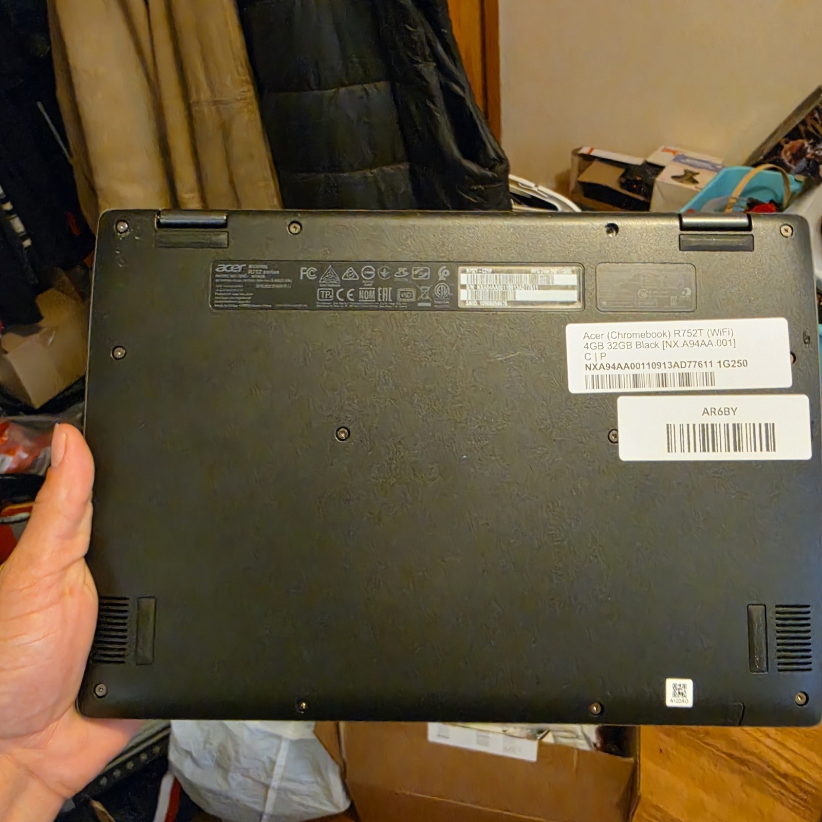 Acer Chromebook R721T Laptop 11.6" 2-in-1, AMD A6 CPU, 4GB RAM, 32GB Storage