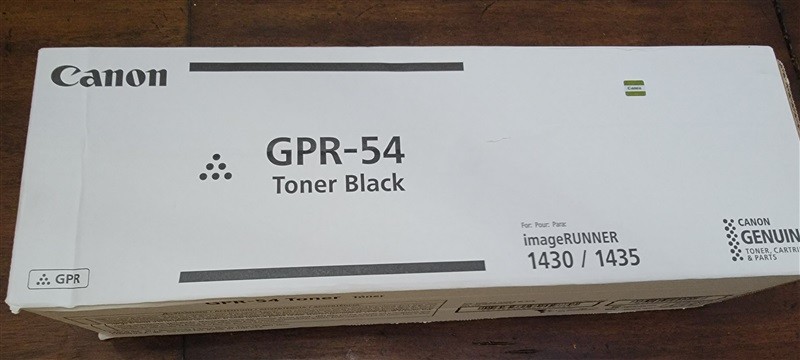 NEW SEALED Canon GPR-54 Toner Image Runner Advance Black Cartridge 114298