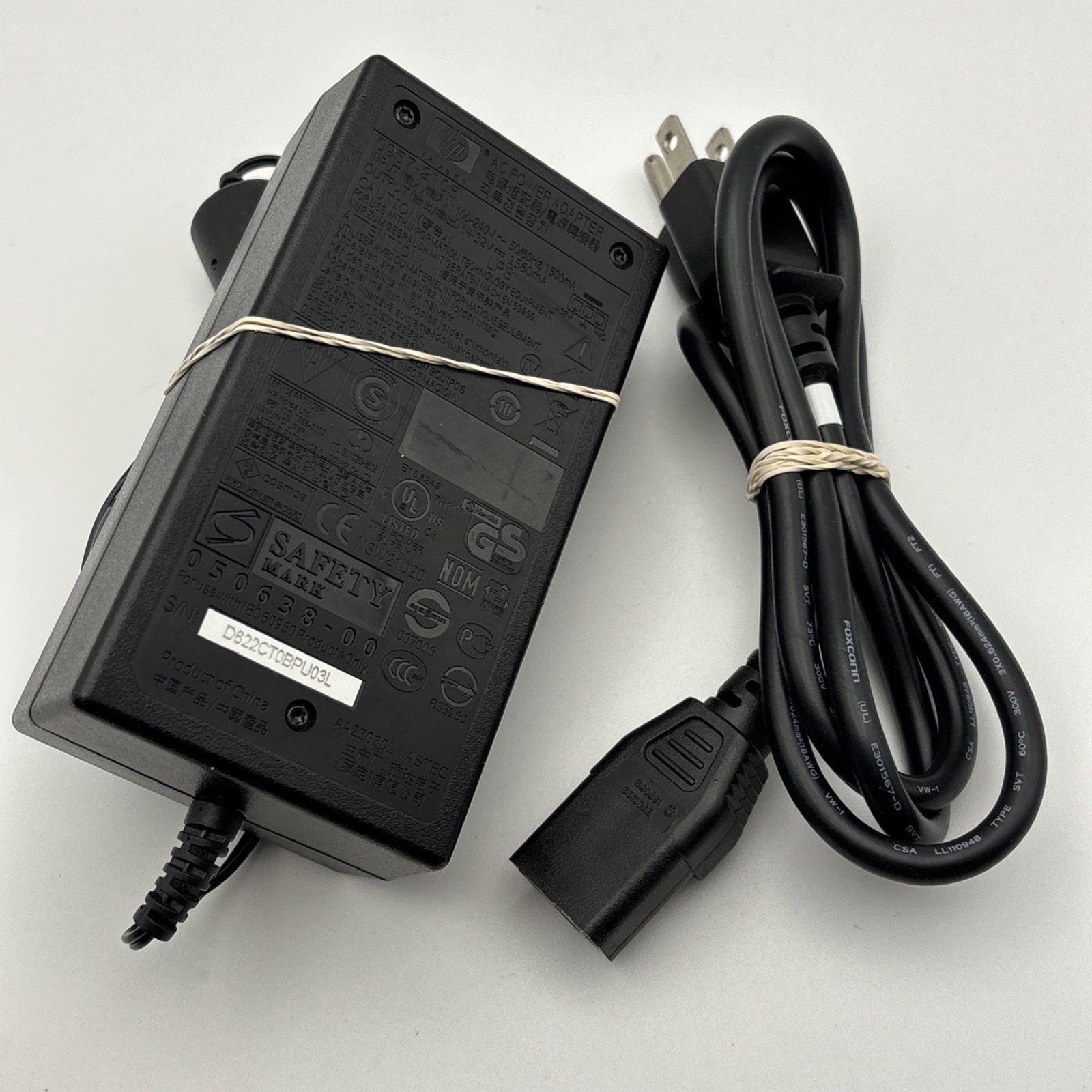 Genuine ✅ Hewlett Packard HP 0957-2105 AC Power Adapter Printer