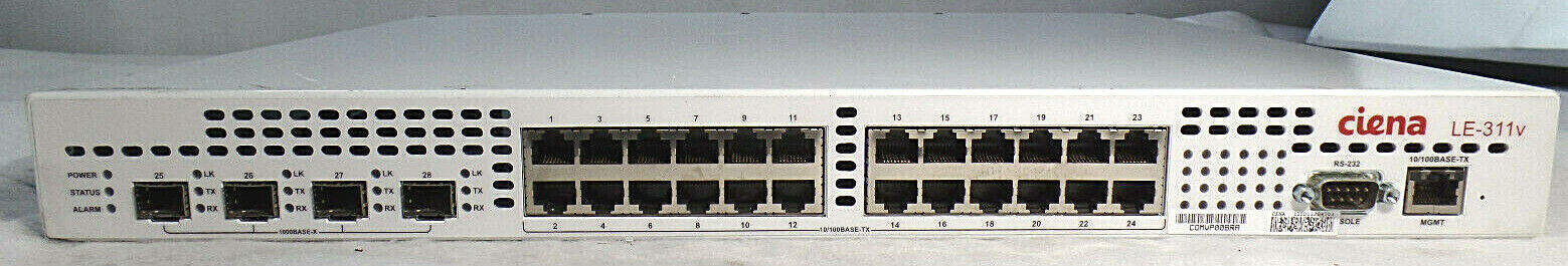 Ciena LE-311v LEAC-0311VB Network Switch ~For PARTS/ REPAIR