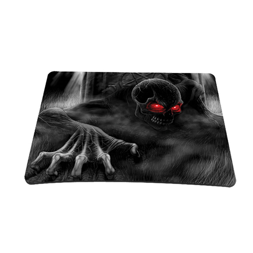 Soft Neoprene Notebook Laptop Optical Mouse Pad Dark Ghost Zhombie Skull  MP-10