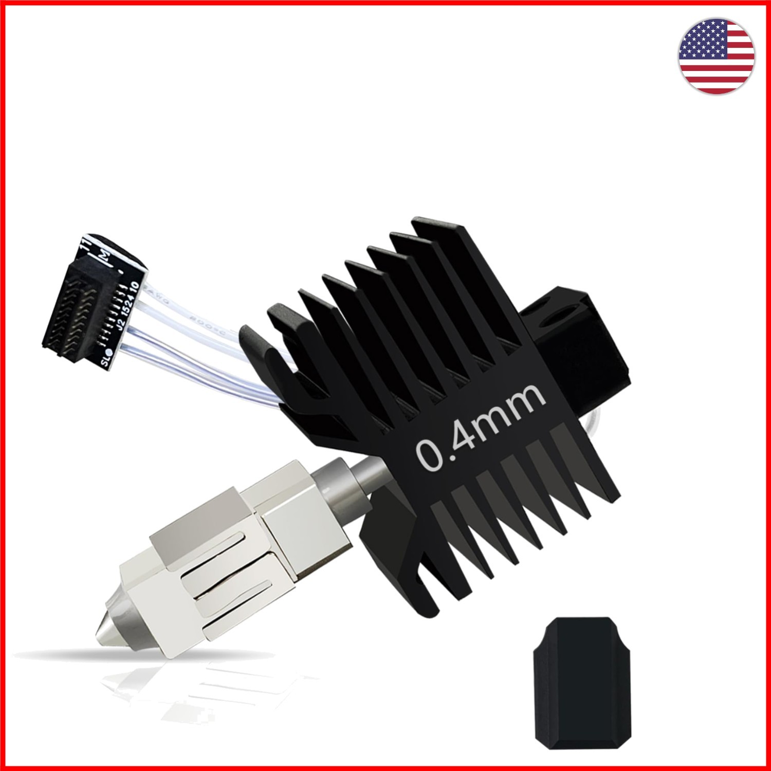 High-Speed 0.4MM Hotend Kit for P1S/P1P - Wear-Resistant and Performance-Ready
