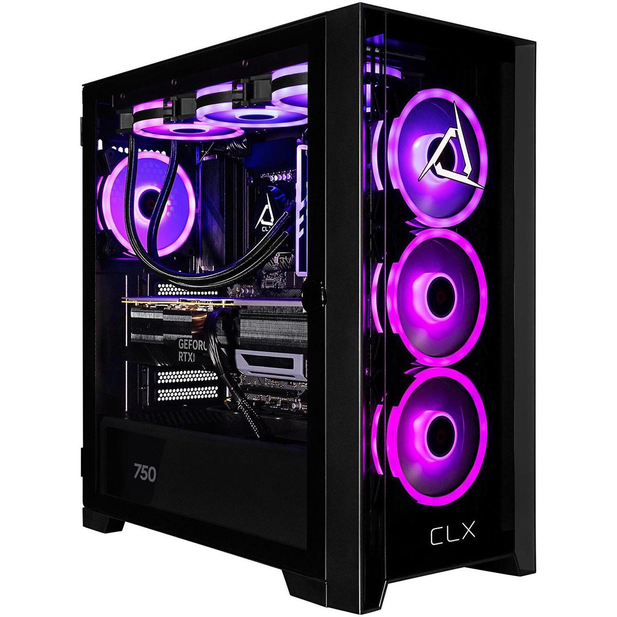 CLX SET Liquid Cooled Gaming, R7 7800X3D, 32GB RAM,2TB SSD,RTX 5070,W11H
