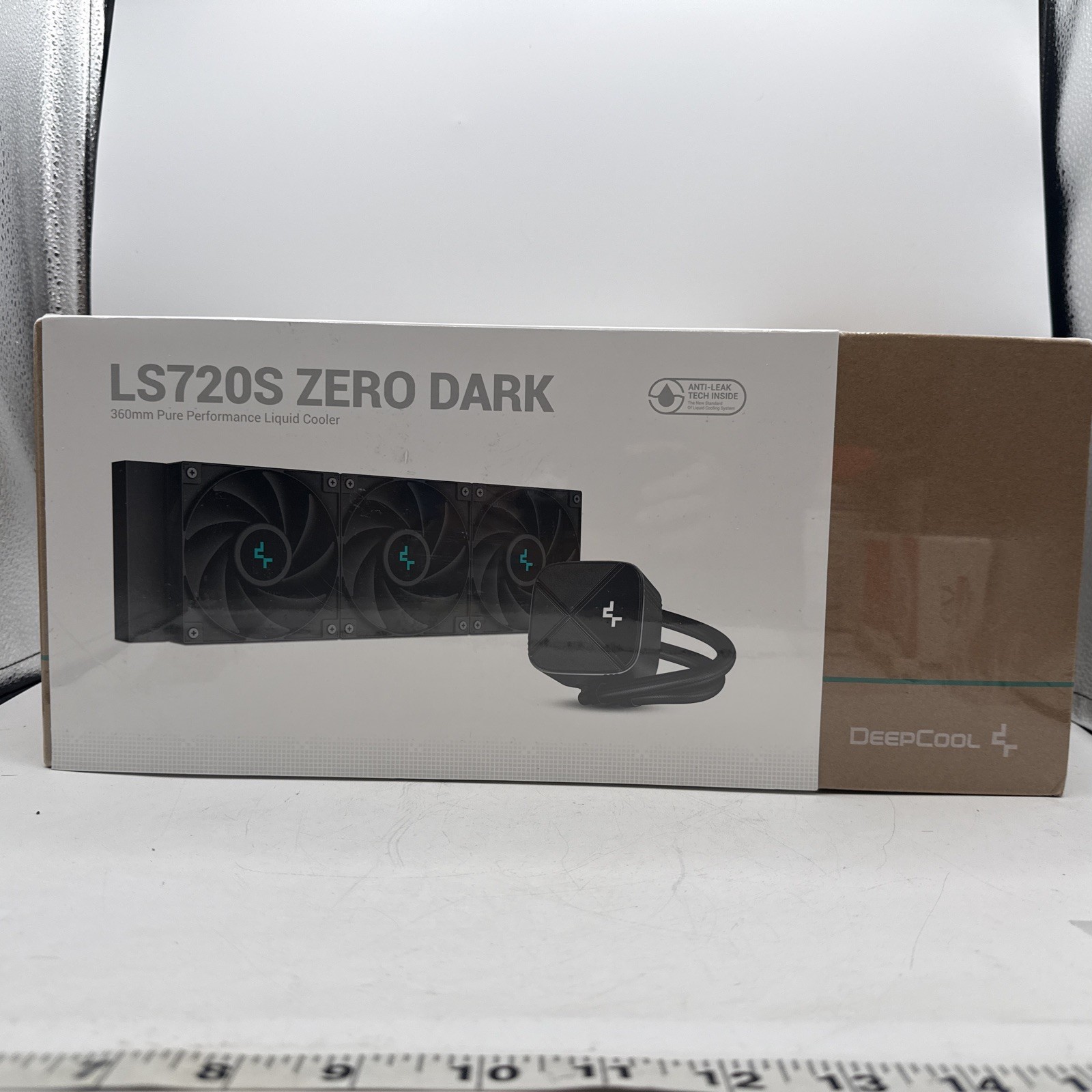 Deepcool LS720S ZERO DARK Processor Liquid Cooler New Sealed