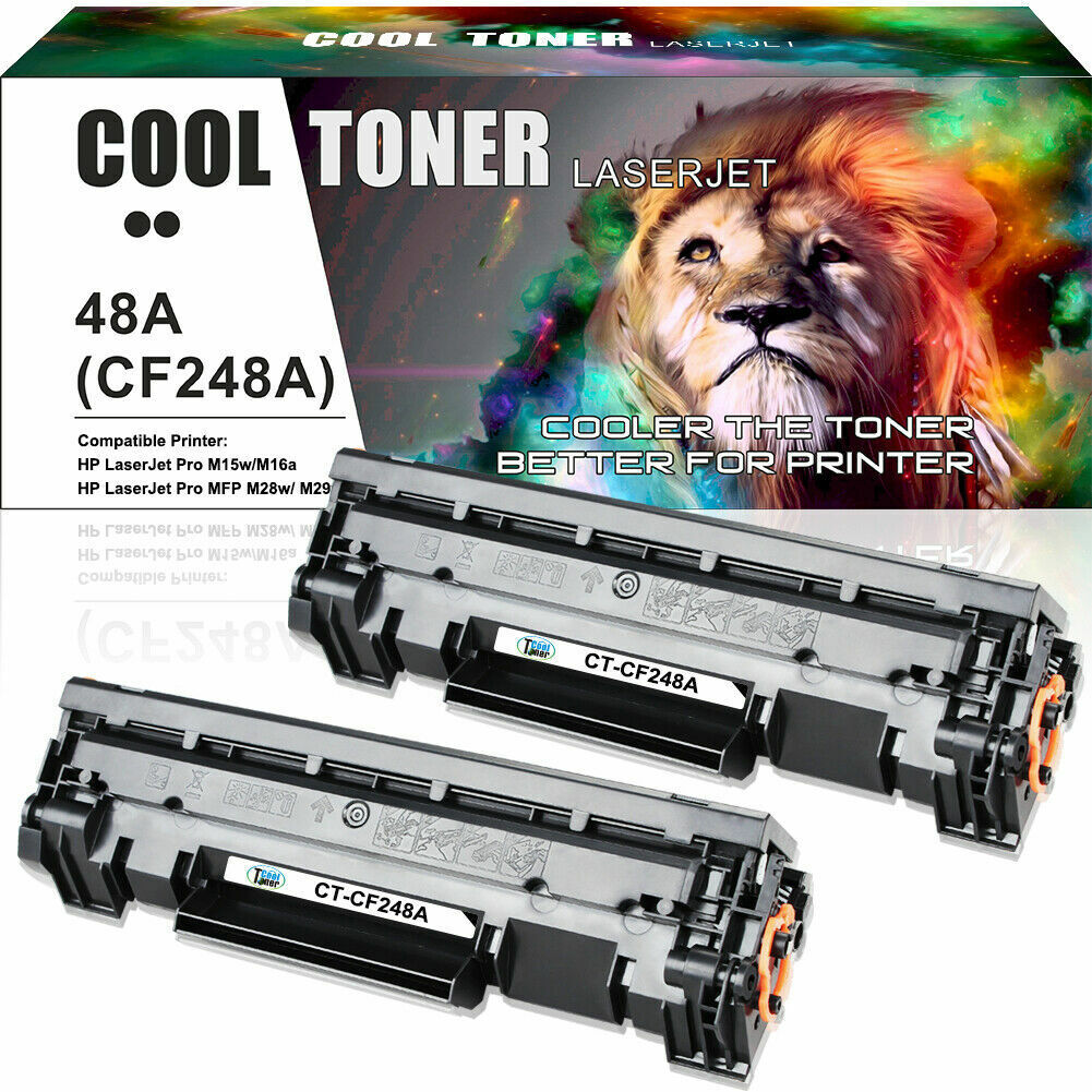 CF248A 48A Toner Cartridges Replacement for HP LaserJet Pro M16w M16a Printers