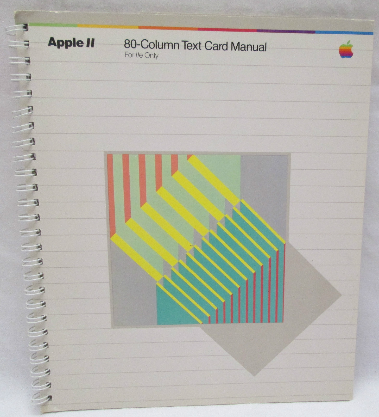 Vintage 1982 Apple II  2 Computer 80 Column Text Card Manual 030-0408-A