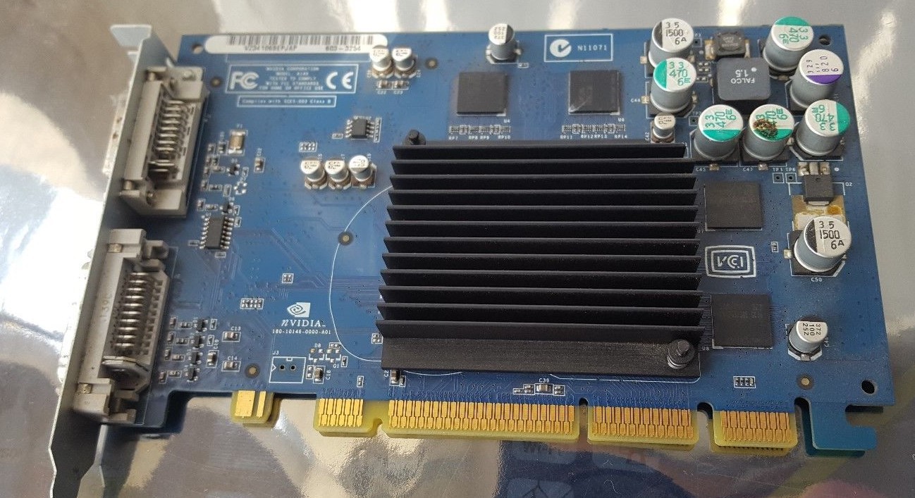 APPLE 603-3254 NVIDIA 180-10146-0000-A01 GRAPHICS CARD (R1S6.8B5)
