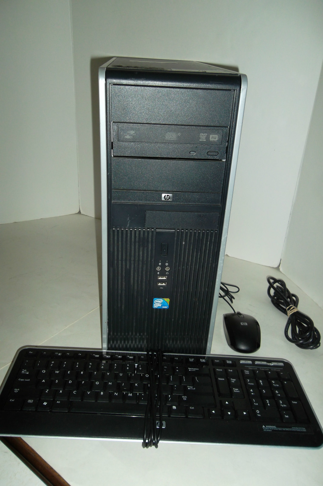 HP dc7900 CMT Intel Core 2 Duo E8400 3.0GHz 4GB 250GB LightScribe DVD±RW NK124UC