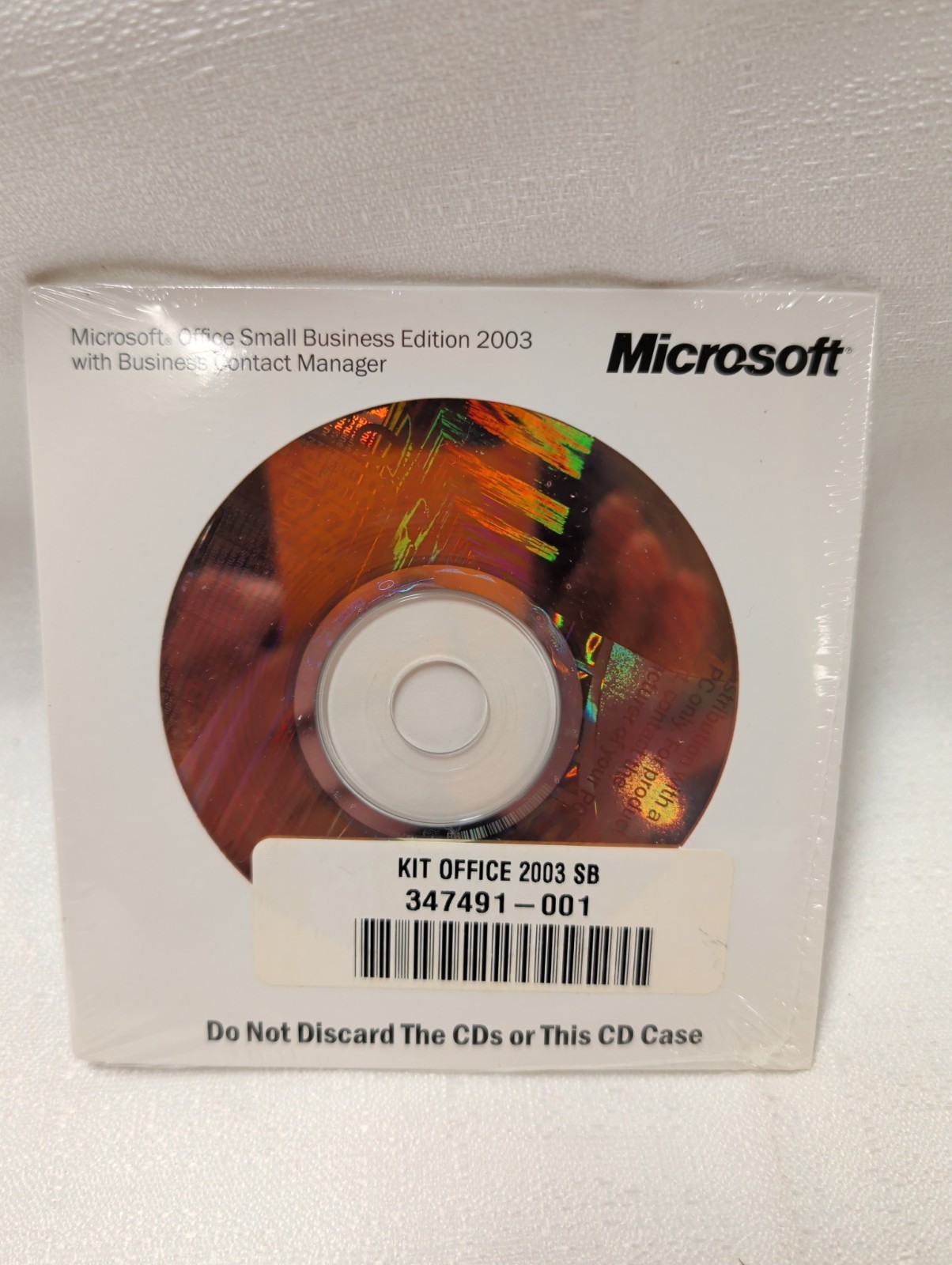 Microsoft Office 2003 Professional Edition w/ Business Contact Manager W/Key NEW