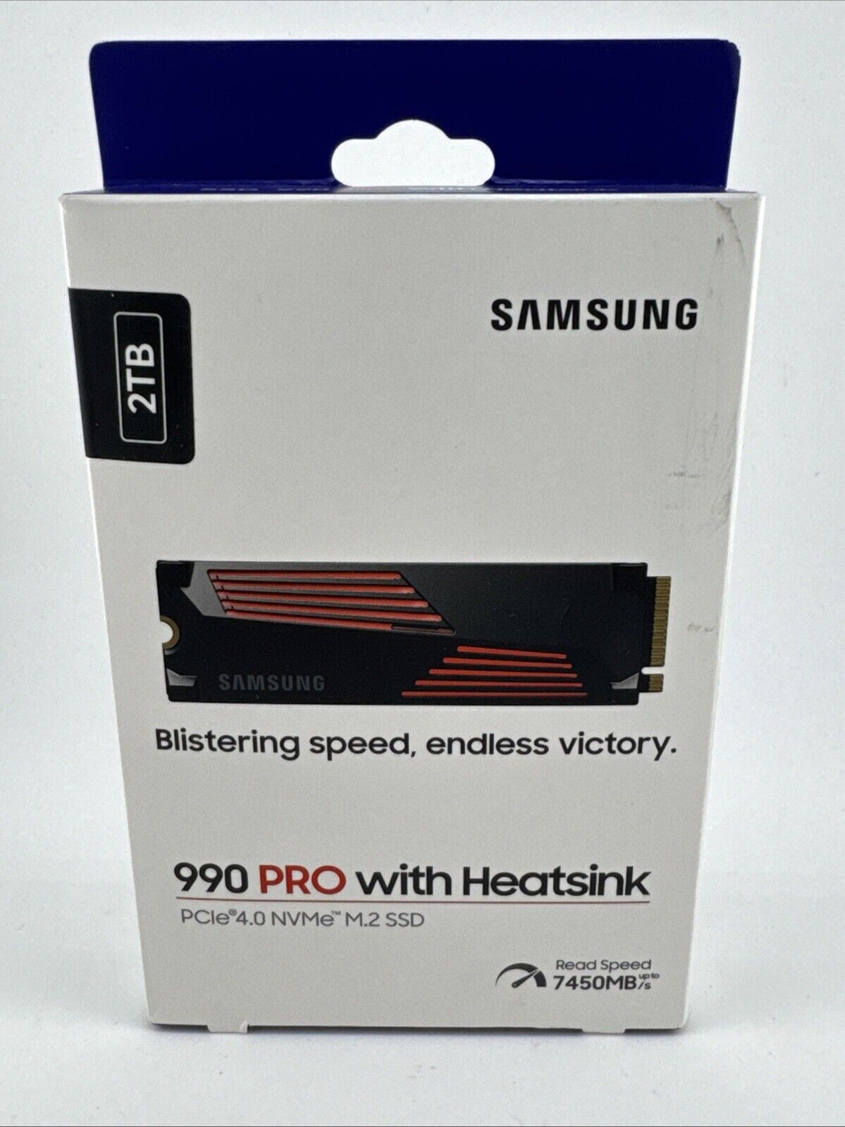  Samsung 990 PRO with Heatsink M.2 2TB PCIe 4.0 NVMe SSD MZ-V9P2T0 New
