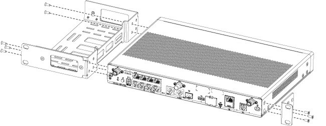 Cisco 1RU Rack mount for Cisco 1000 ISR Routers / ACS-1100-RM-19 @