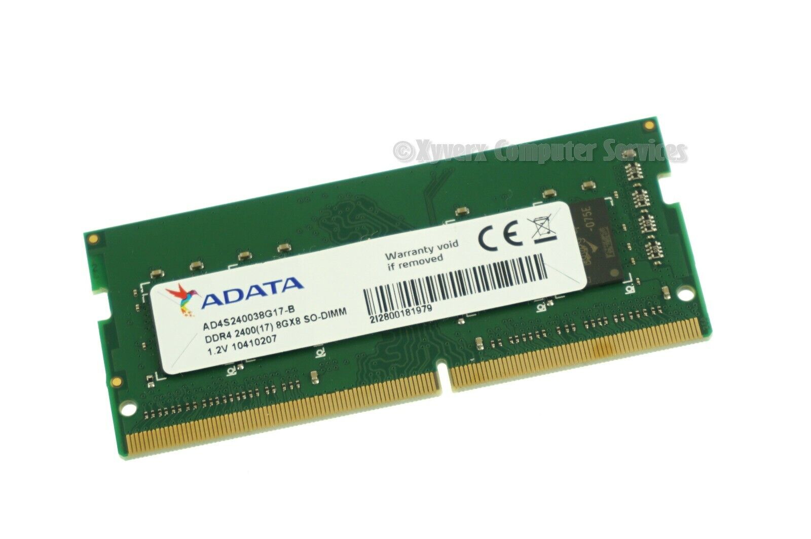 AD4S240038G17-B GENUINE ADATA LAPTOP  MEMORY 8GB DDR4 PC4-19200 (CA612)