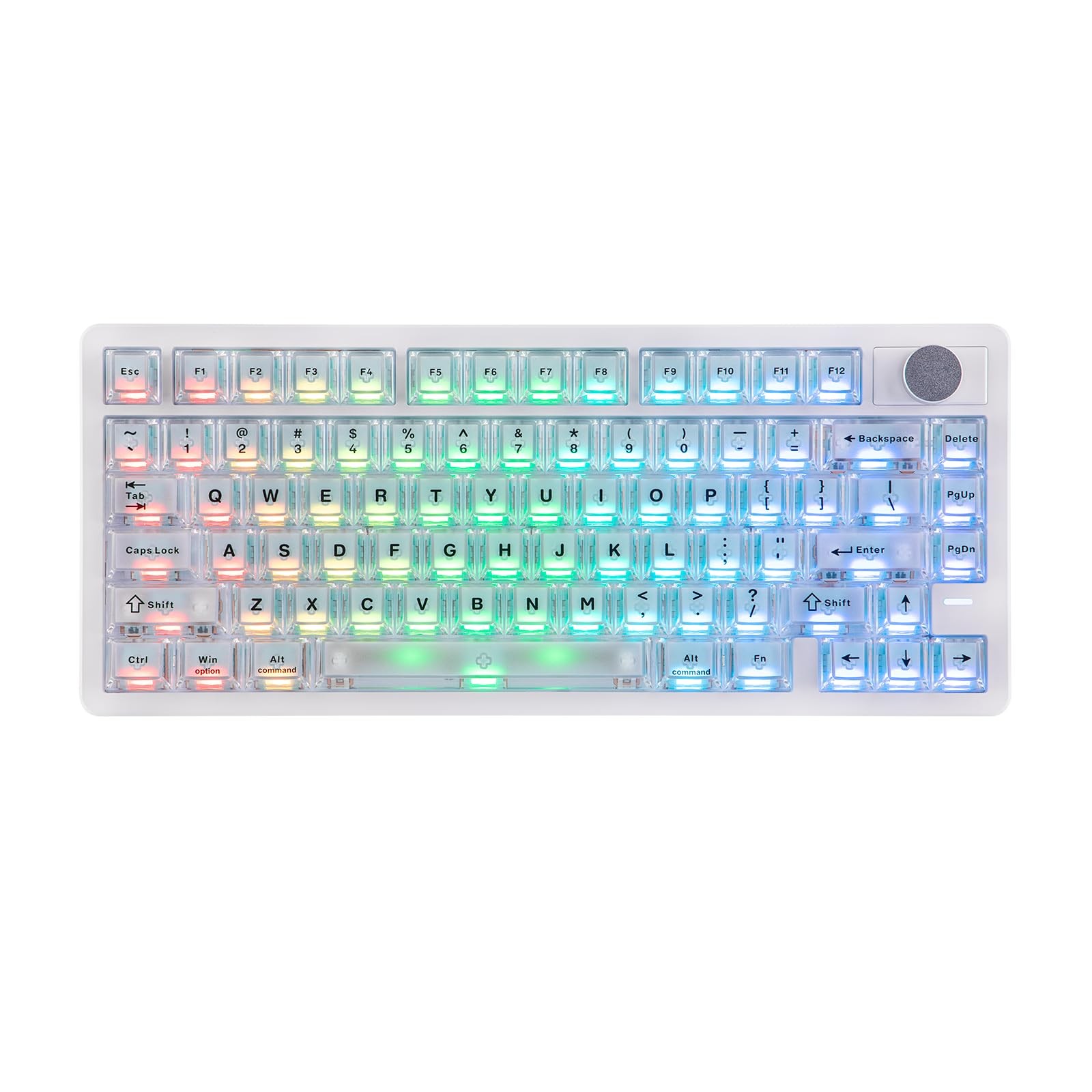 EPOMAKER HE75 V2 TMR Hall Effect Gaming Keyboard w/Changeable Knob | Rapid Tr...