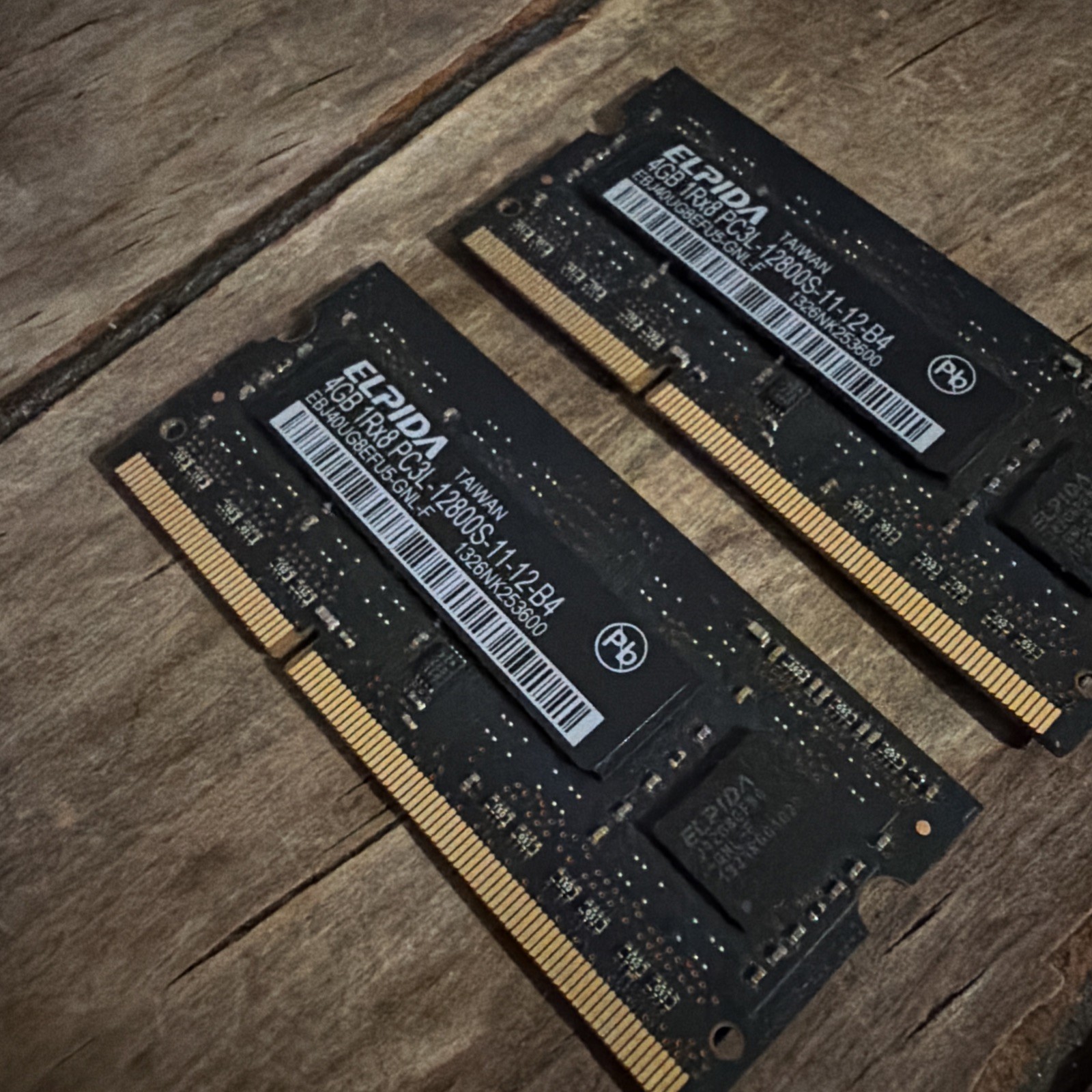8GB Elpida RAM Memory 2x4GB PC3-12800S 1600MHz DDR3 EBJ20UF8BDU5-GN-F
