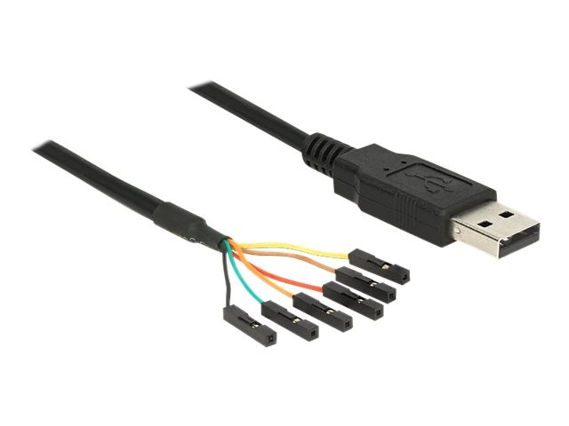Delock Converter USB 2.0> Serial-TTL pin header connector individually 83787