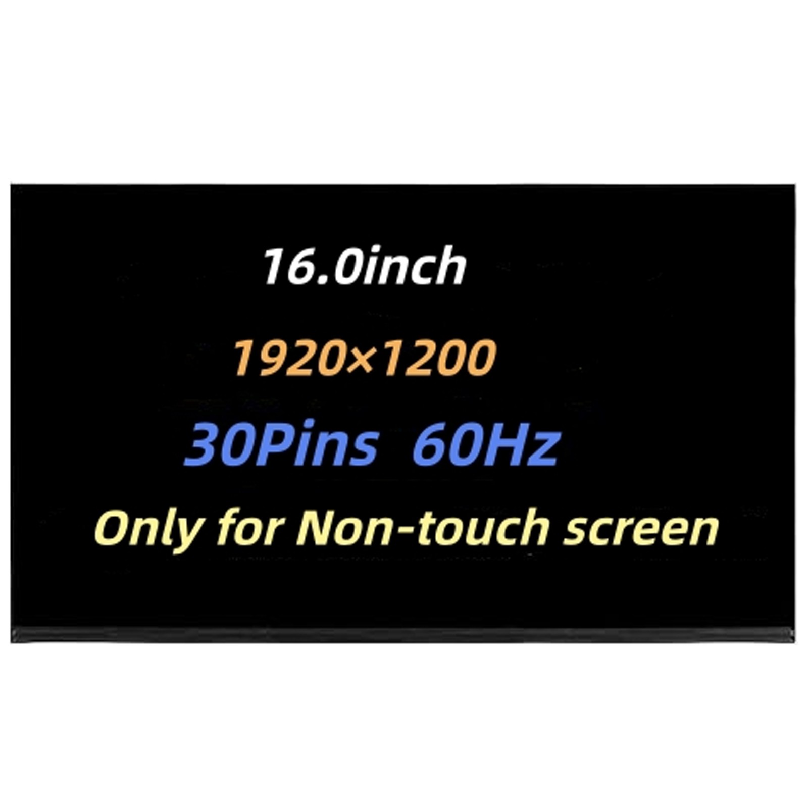Replacement for Lenovo 5D11K06180 5d11F56384 SD11K06174 LCD Screen 1920×1200