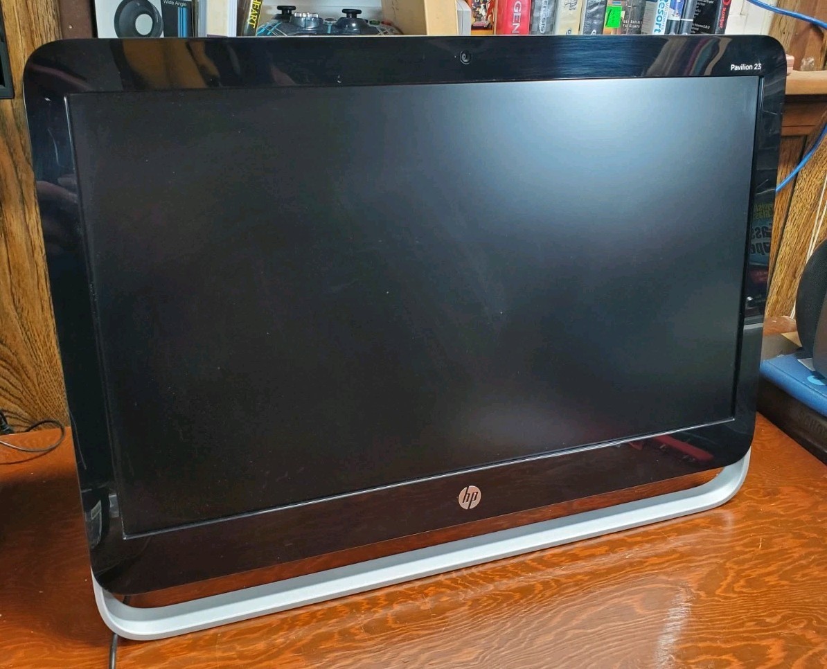 HP Pavilion 23" #23-g017 All-in-One Desktop Computer Complete/Working