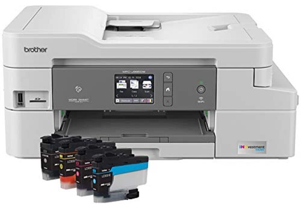 Brother MFC-J995DW Inkjet Color Inkjet All-in-One Printer with Mobile Print-NICE