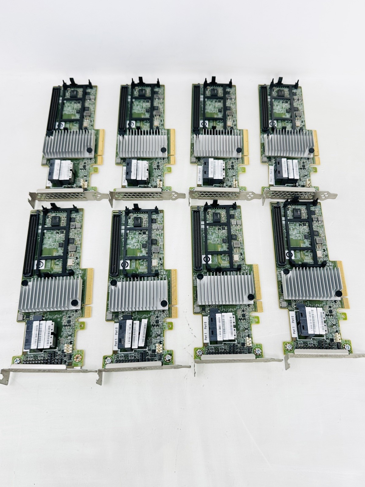 LOT OF 8: IBM ServeRAID M5210 12Gb 1GB Cache RAID Controller 46C9111 - USED PULL