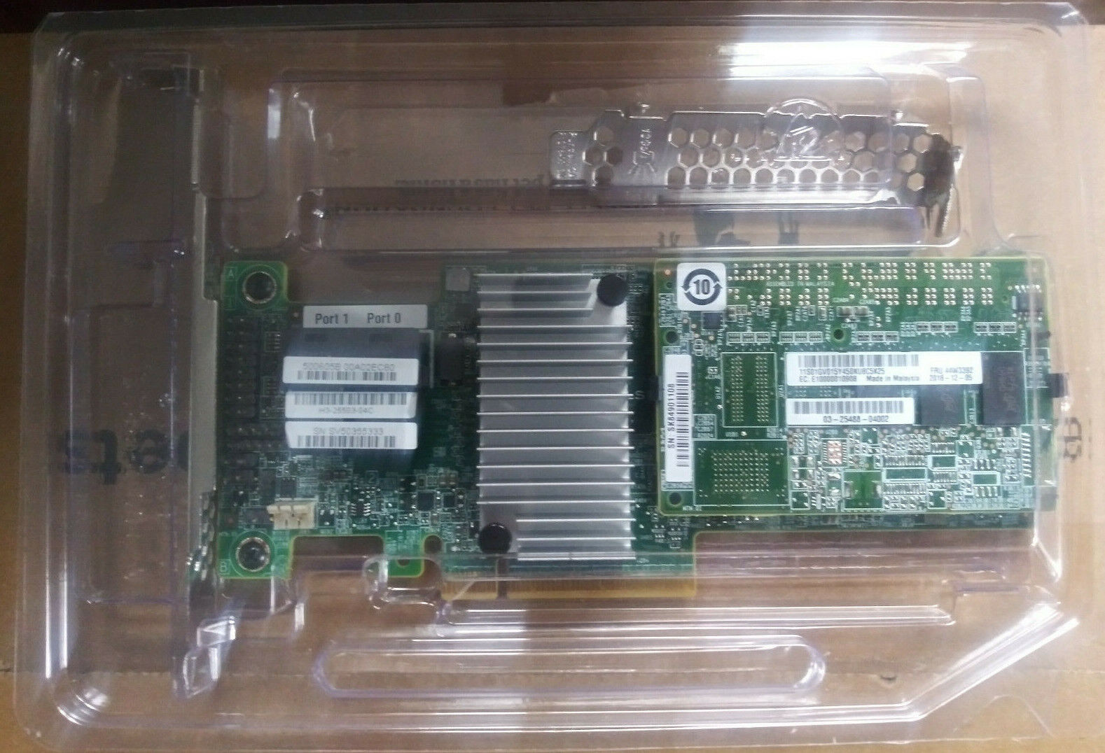 IBM M5210/LSI 9364 w/2 CABLES NON-BBU VER. RAID 1GB CACHE(DELL H730/LSI 9361-8i)