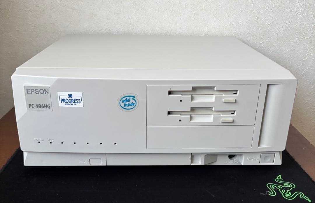 EPSON PC-486HG FM sound i486DX2 50MHz Main Unit Only Tested No Box Used