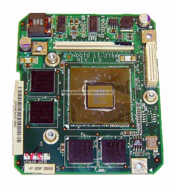 Acer Aspire 9500 Series Video Card VGA Board ATI Radeon X700 - HDQ70 LS-2786