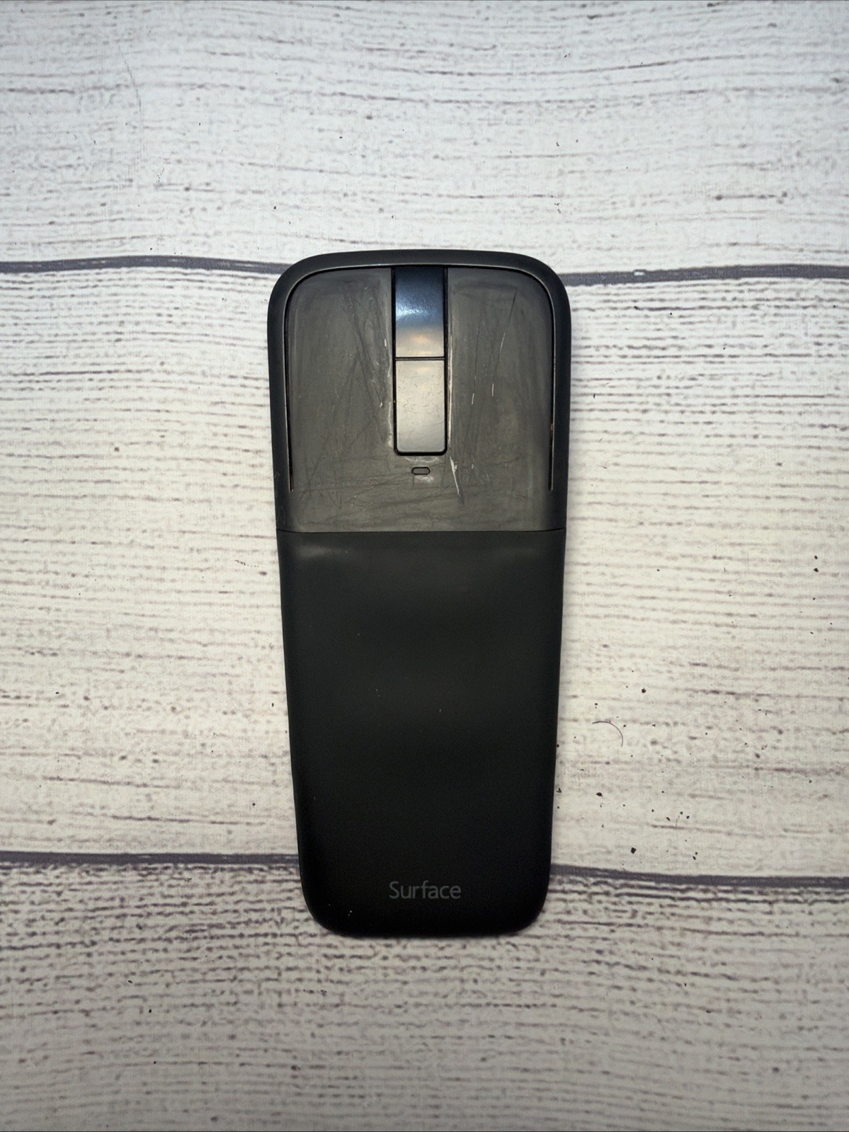 Microsoft Surface Arc Touch Wireless Bluetooth Gray Mouse Model 1592 Tested