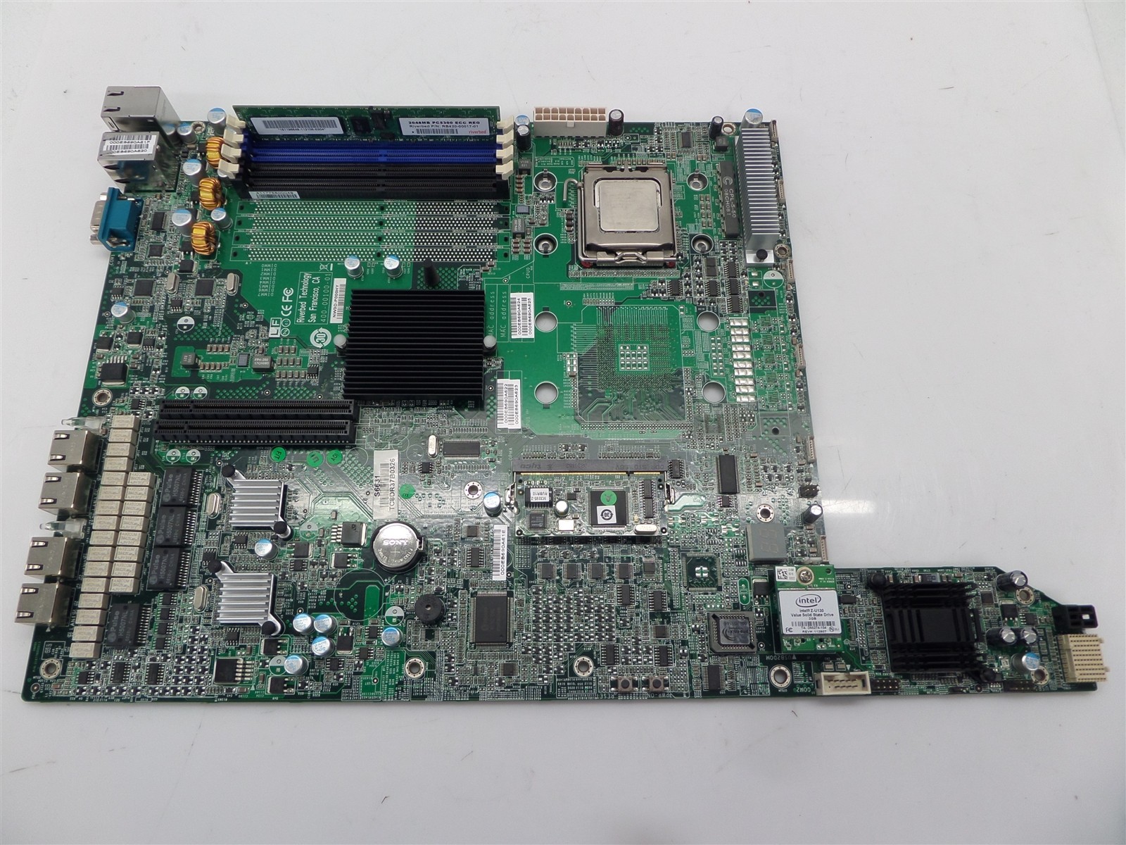 Riverbed Steelhead 1UABA Server Motherboard w/ Intel E5205 1.86GHz CPU & 2GB RAM