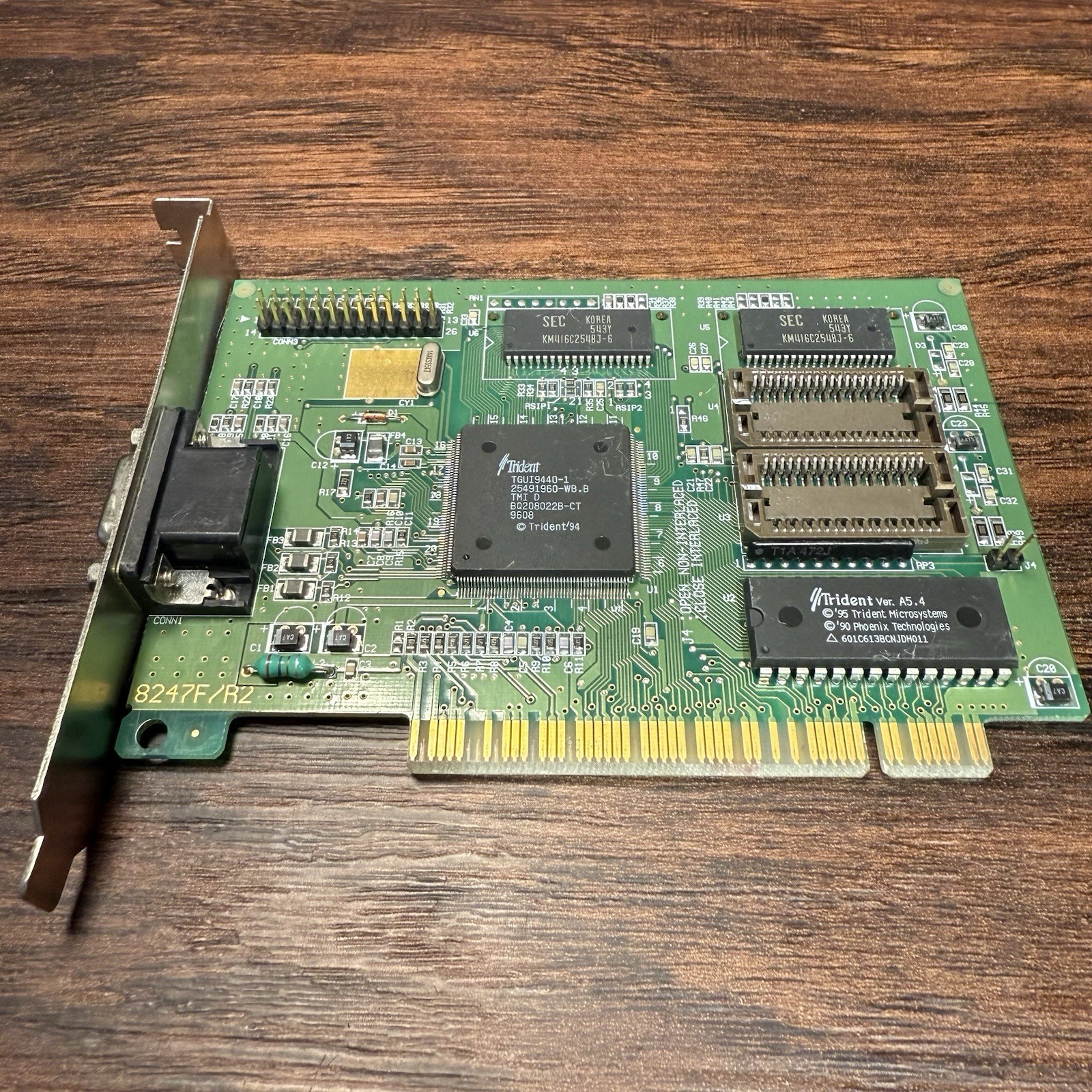 Jaton 8247F/R2 Trident TGUI9440-1 1MB PCI VGA Video Card | DOS/Win9x