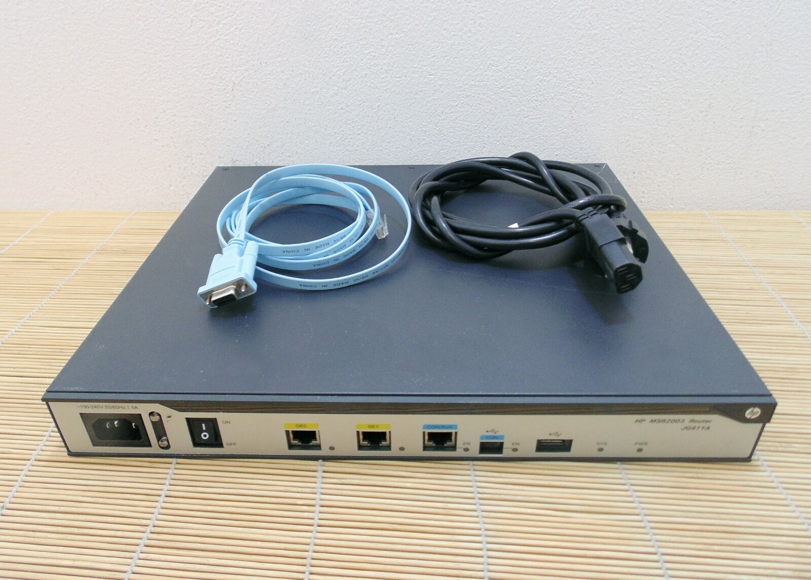HP JG411A HPE MSR2003 AC Router 2x Gigabit Ports RJ45