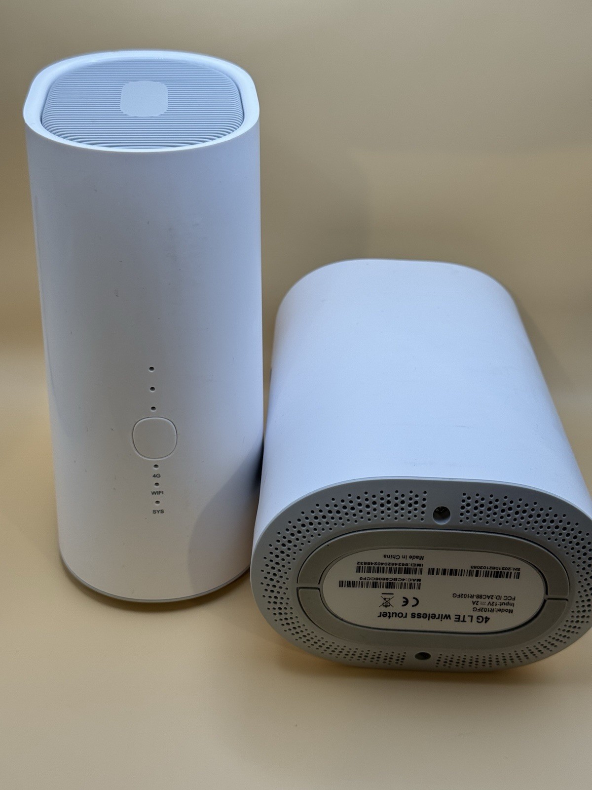 Xfinity Storm-Ready Wifi Router 4G LTE - Pair (2X) Untested - Powers On
