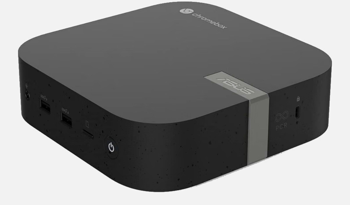 ASUS Chromebox Mini Desktop PC Chrome OS USB 3.0 for Office Casual Black