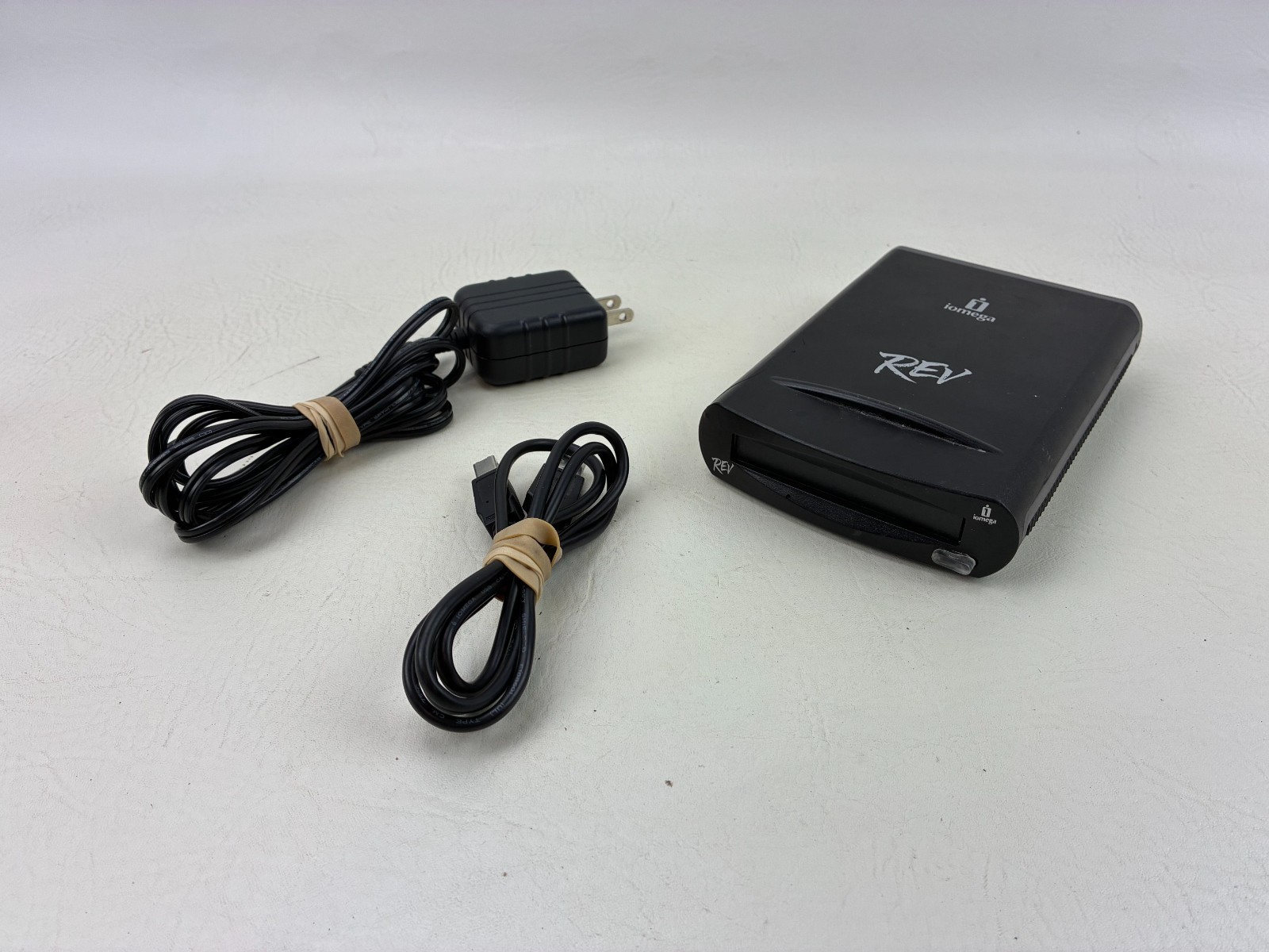 Iomega REV-USB 3.5" Floppy Disk Drive Unit - Used W/ Power & USB Cord 