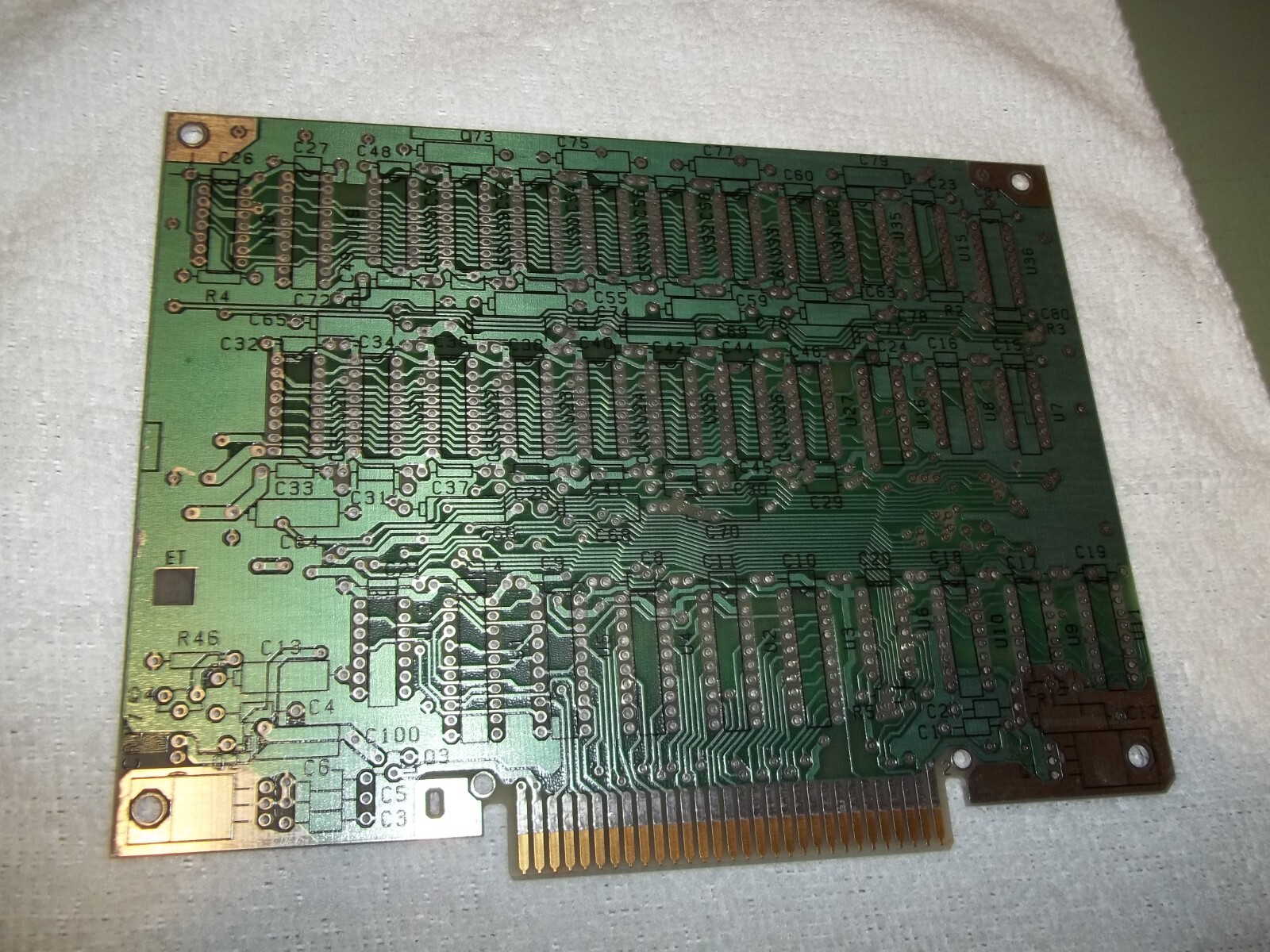TI-99/4A Unpopulated PCB - 32k MEMORY EXP Card PHP1260 Peripheral Expansion TI99