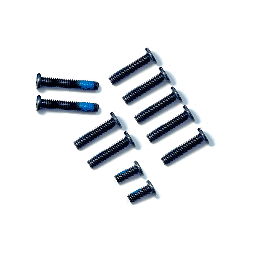 A Set Bottom Base Cover Case screws NEW BLACK For ASUS TUF FA506 FX506