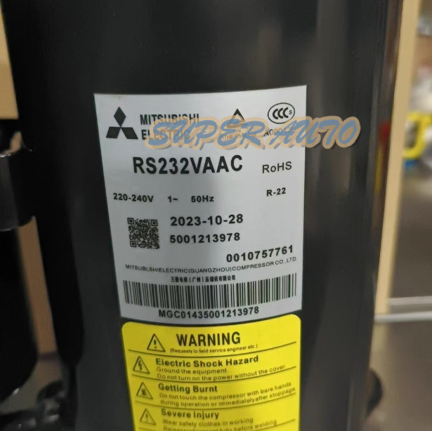 1Pcs New RS232VAAC Air Conditioner Compressor FedEx or DHL