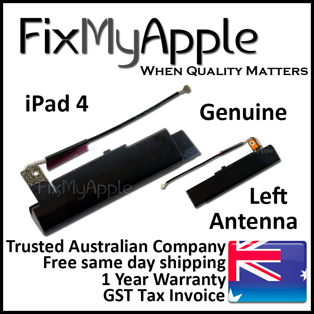 iPad 4 Genuine Left Cellular LTE GSM Antenna Signal Flex Cable New Replacement