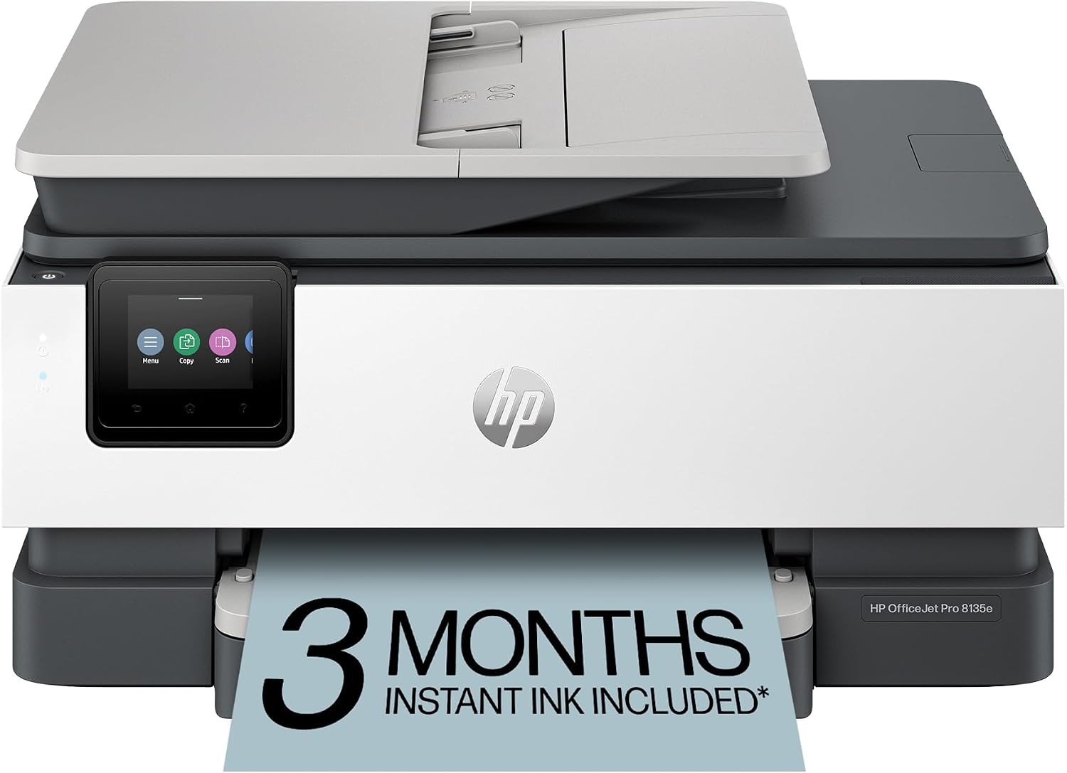 HP OfficeJet Pro 8135e Wireless All-in-One Color Inkjet Printer, Print, scan