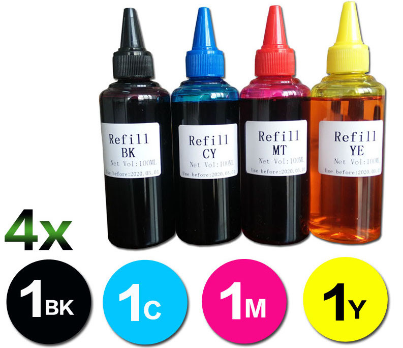 BULK INK BOTTLES FOR EPSON EXPRESSION CISS #288 XP330 XP340 XP430 XP440