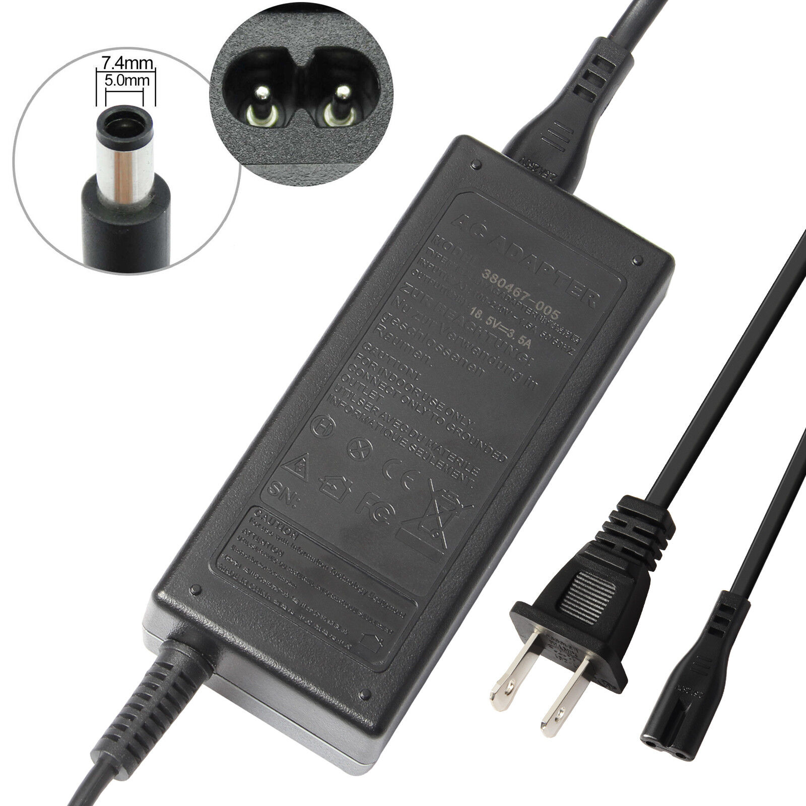 for HP 19-2113w All-in-One AIO computer power supply ac adapter cord charger 65W