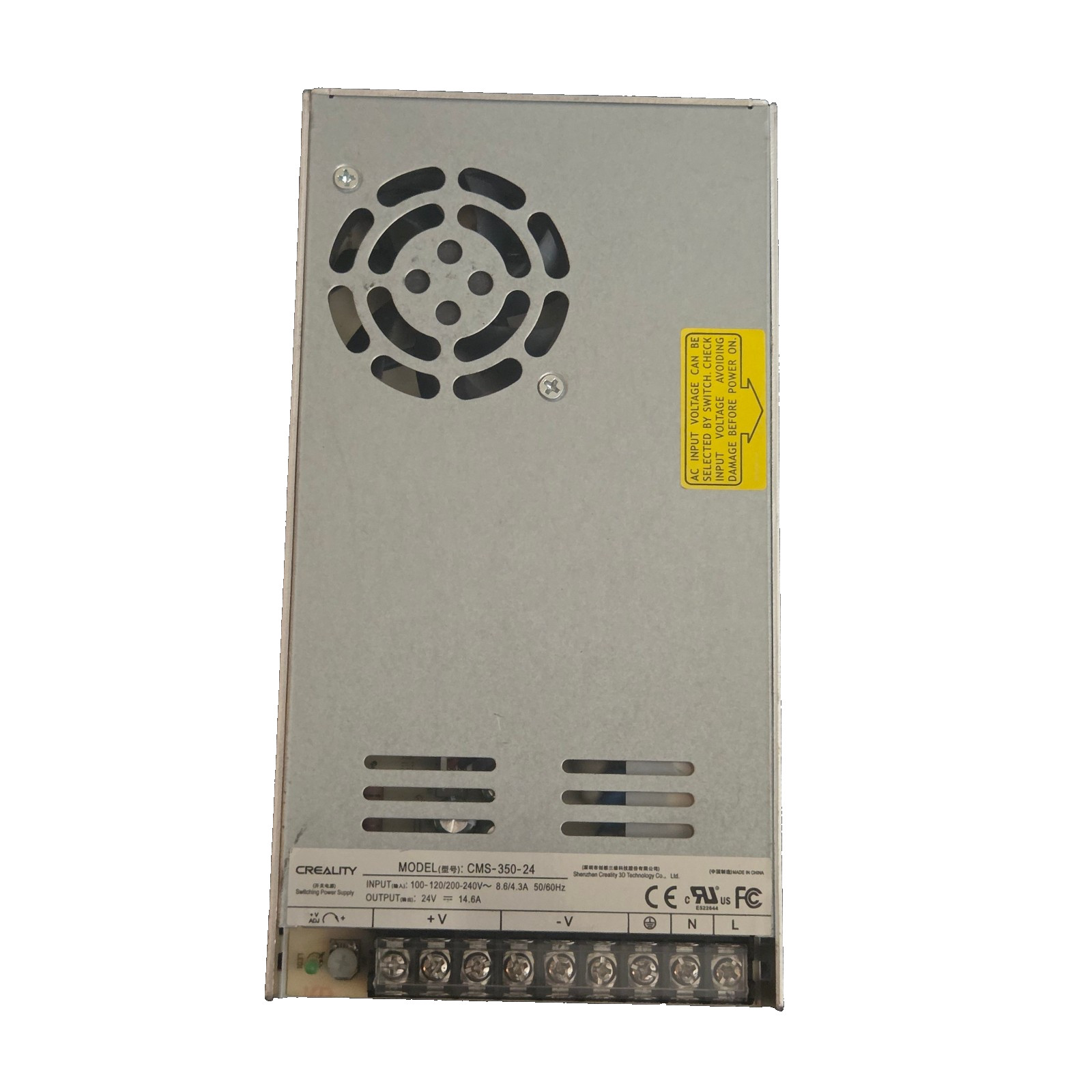 Creality CMS-350-24 24V 14.6A Switching Power Supply