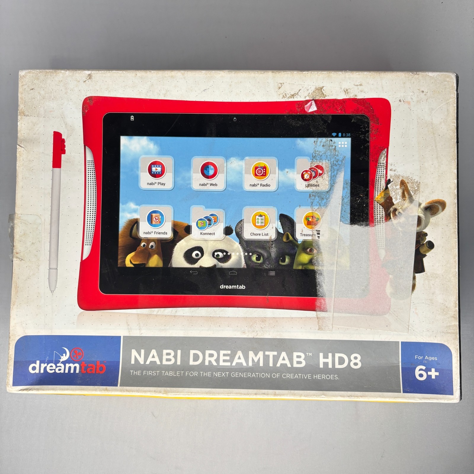 Nabi DreamTab HD8 Kids Tablet 8” Android WiFi - Brand New UNTESTED