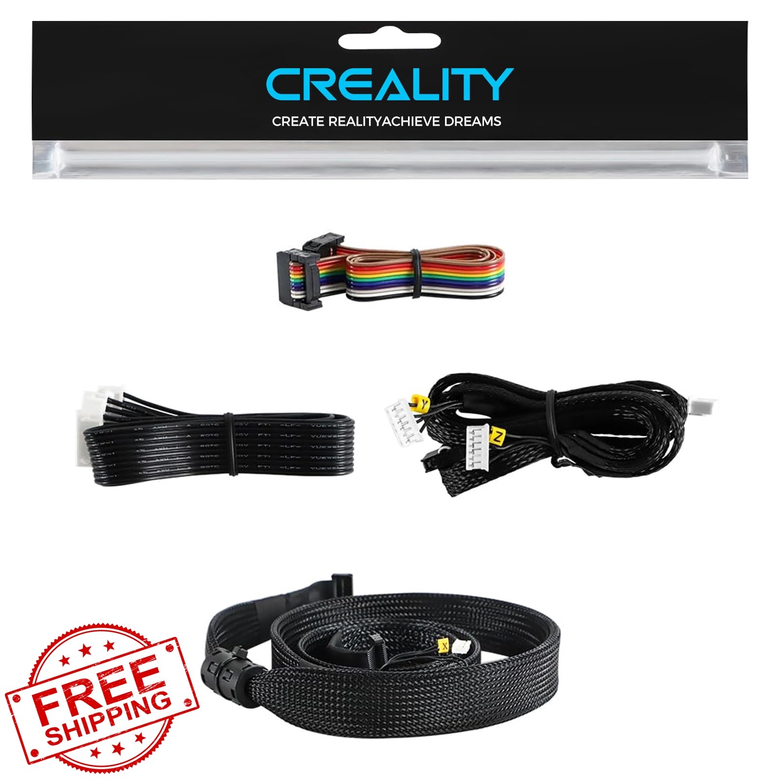 Creality Official Ender 3 S1 Cable Combination Package, Original Print Head C...