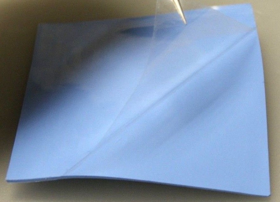 QUALITY BLUE 100X100X1mm Thermal Conductive Compound Pad For Heatsink GPU Chip