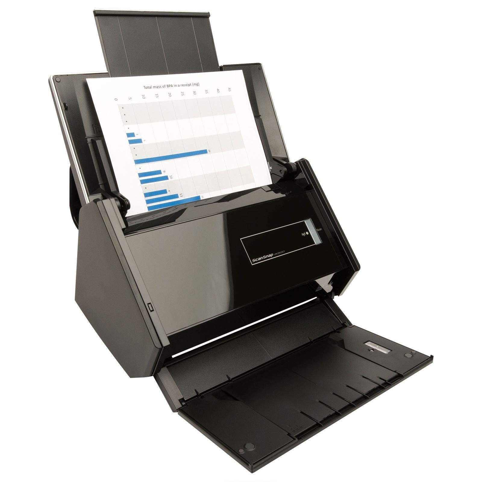Fujitsu PA03656-B305 ScanSnap iX500 Color Duplex Desk Scanner for Mac and PC