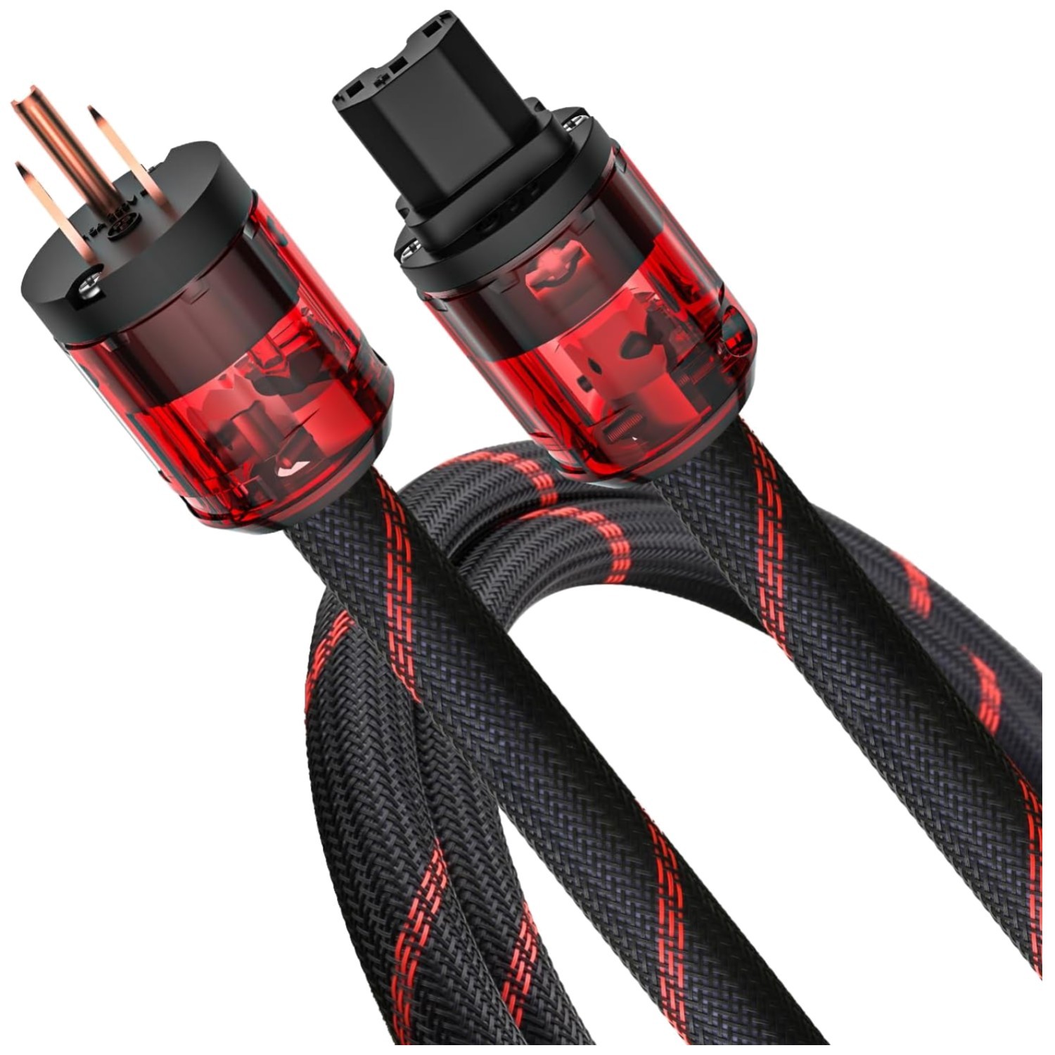 Audiocrast HiFi Power Cable with Plug & IEC C13 Connector