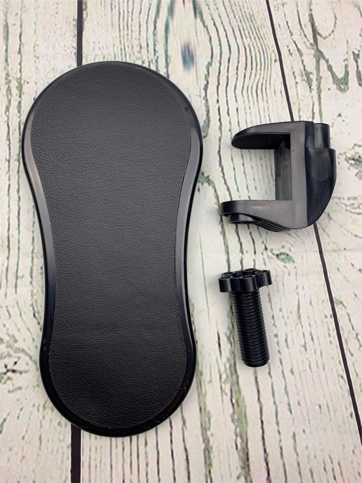 Ergonomic Adjustable Computer Desk Extender Arm Wrist Rest Support Black