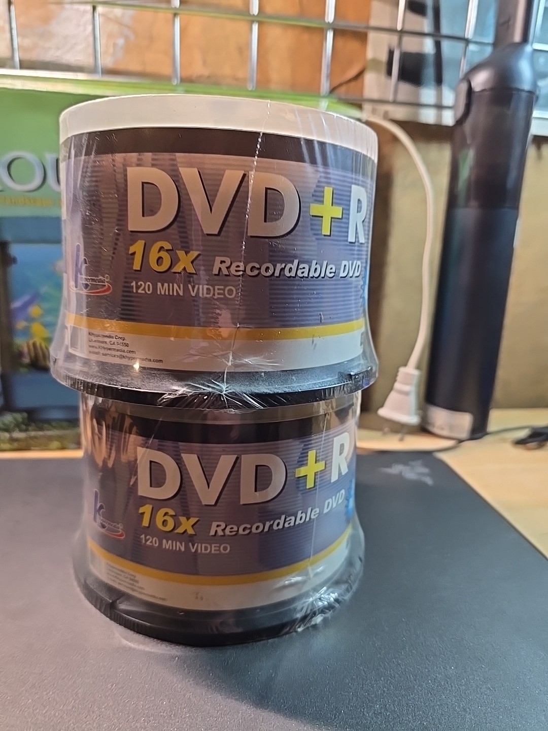 K Hypermedia DVD R 16x 4.7GB 120min- 50 Pack